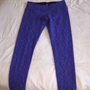 TUFF ATHLETICS WORKOUT ANKLE LEGGINGS (BLUEBERRY)